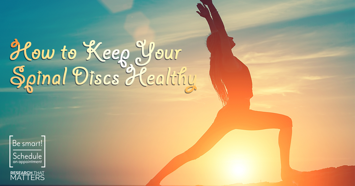 How to Keep Your Spinal Discs Healthy