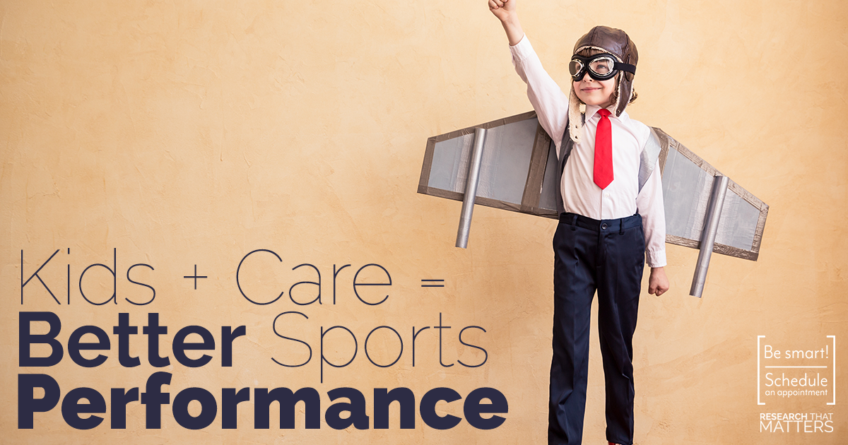 Kids + Care = Better Sports Performance